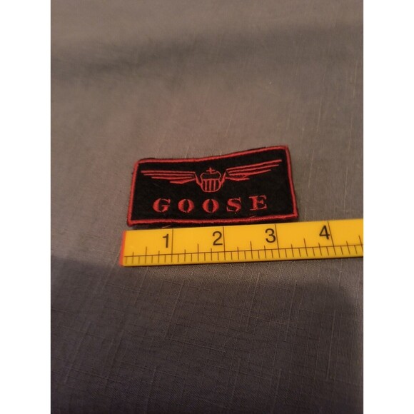 US NAVY TOP GUN NAME TAGS MAVERICK GOOSE TOM CRUISE COSTUME UNIFORM - Picture 3 of 4